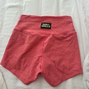 Pink daily drills short shorts - Never been worn